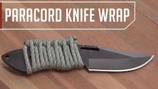 Quick Release Paracord Wrap For Your Knife