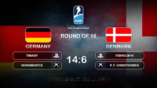HIGHLIGHTS: Germany vs. Denmark | 2020 IIHF Esports Fan Championship