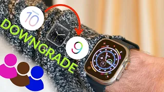 WatchOS 10 to WatchOS 9 | How to Downgrade ?
