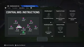 The BEST Custom Tactics for the NEW 5-2-2-1 in EA FC 24!