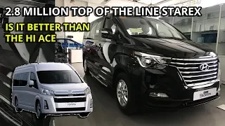 2019 Hyundai Grand Starex Platinum -Is it better than the Hiace Grandia and Alphard? -Philippines