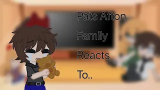 Past afton family reacts to we don’t bite // credits Tigen Nas // ( old video!!)