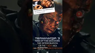 Terminator  3 Rise Of The Machines The Deterioration Of The T-850 Aka Arnold Schwarzenegger Preview