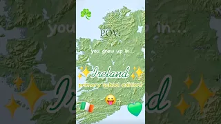 POV:you grew up in Ireland ✨️primary school edition✨️(part 2) like if you're irish! #school #ireland