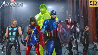 The Avengers of The Multiverse vs MODOK - Mavel's Avengers Game (4K 60FPS)