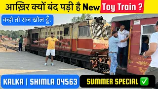 04563 Summer Special 🌞 Kalka Shimla TOY TRAIN ✅ Rs.75₹ Mein SHIMLA ✅ AC Kyun Nikal Liye Train Se ? ✅