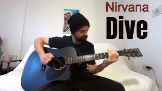 Dive - Nirvana [Acoustic Cover by Joel Goguen]