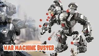 LEGO Avengers Endgame War Machine Buster Speed Build and Review | Unofficial legos