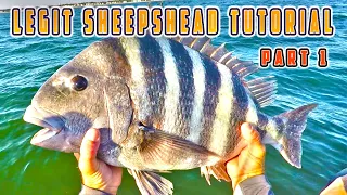How to Catch Sheepshead (Part 1) Ultimate Fishing Tutorial