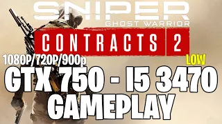 Sniper: Ghost Warrior Contracts 2 | GTX 750 1GB - i5 3470 |