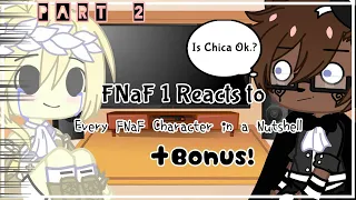 FNaF 1 Reacts to Every Other FNaF Animatronics In a Nutshell [Part 2] READ Desc.