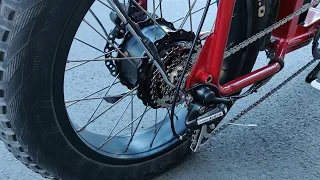 How to exchange the cassette / freewheel on the hub motor of your fat-tire electric bike