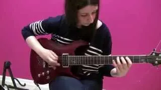 Ozzy Osbourne "Mr.Crowley" main solo cover by Katya Bystrova