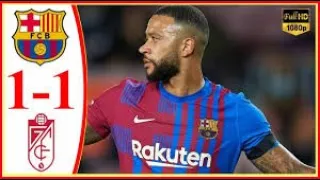 Granada vs Barcelona 1-1 | LaLiga 2021/2022 | Match Highlights