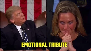 President Trump's emotional tribute to fallen NAVY Seal