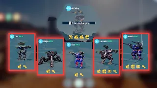 War Robots: Tier II Robots are Back | Raijin, Butch, Fury Leo & Ao Ming | WR Gameplay