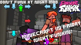 MINECRAFT'S STEVE VS ENDERMAN IN A RAP BATTLE!  | Friday Night Funkin' [Don't Funk At Night Mod]