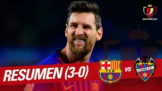 Highlights FC Barcelona vs Levante UD (3-0)