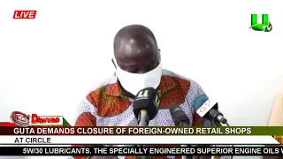 GUTA fumes over reopening of foreign-owned retail shops at Circle