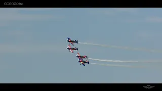 The Flying Bulls Aerobatic team, SIAF 2022, FULL DEMO (AEROsport.hu)