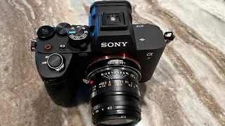 Using Leica M Glass on Sony // Sony A74 vs Leica M10