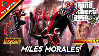 HOW TO INSTALL SPIDERMAN IN GTA 5 | SPIDER-MAN: ACROSS THE SPIDER-VERSE | ADDONPEDS | starxprince786