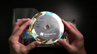 Unboxing Windows Vista Ultimate Edition in 2017