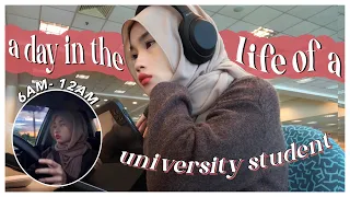 24 HOURS day in the life of a UNIVERSITY STUDENT | Degree edition