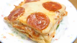 Quick, Easy Pizza Recipe!! (3 Layered Tortilla Pizza)