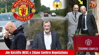 🚨 Erik Ten Hag In SHOCK: ZIDANE Finally Arrives Man United As New COACH Sir Jim Ratcliffe Confirms✅