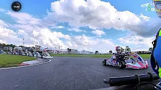 Insta 360 Camera delivers Action Packed Senior Rotax Karting Final at UKC Rd1 2021.