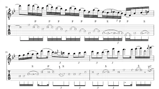 I'll Be Over You - TOTO (Solo Cover) by Jack Thammarat Transcriptions Tab & Sheetmusic