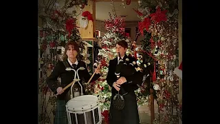 Little Drummer Boy - on bagpipes & highland snare