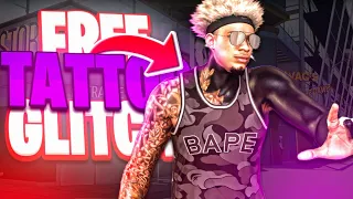 *NEW* TATTOO GLITCH NBA 2K21! HOW TO GET FREE UNLIMITED TATTOOS IN 2K21!