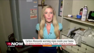 Carbon Monoxide warning signs inside your home