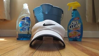 How to get deep stains out of your favorite hat!