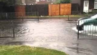 Canvey island flood 20/07/14