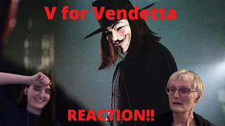 "V for Vendetta" REACTION!! This is one seriously messed up romance...