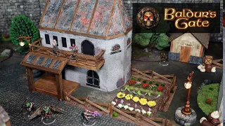 Building Baldur's Gate Part 4 - Gardens, Fences, and Yet More Better Buildings