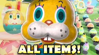 🐇 ALL BUNNY DAY ITEMS In Animal Crossing New Horizons & How To Get Them!