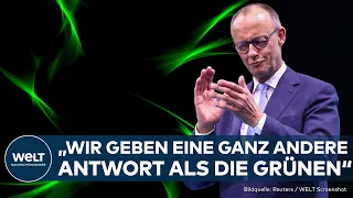 CDU-CHEF MERZ IM INTERVIEW: „Werden Grünen-Wähler gewinnen, wenn sie sehen, wie wir das machen“