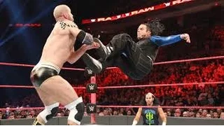 Cesaro vs Jeff Hardy Raw, April 17, 2017 full show