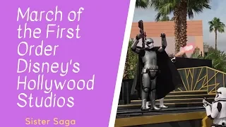 The March of the First Order at Disney's Hollywood Studios