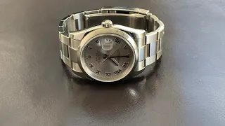 Best First Luxury Wristwatch to own is a 36mm Rolex