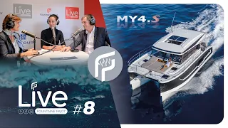 MY4.S, a motor yacht at the top of navigation and comfort? | Fountaine Pajot Webcasts