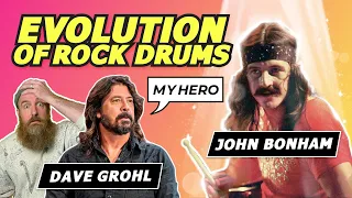 FANBOYING over Dave Grohl (@foofighters) & John Bonham (@ledzeppelin)