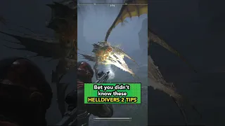 Bet you didn't know these HELLDIVERS 2 TIPS to take down the new FLYING TERMINID ENEMIES!