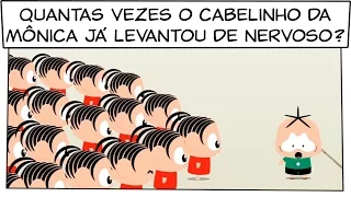 Quantas vezes o cabelinho da Mônica já levantou? (segunda contagem) | Mônica Toy