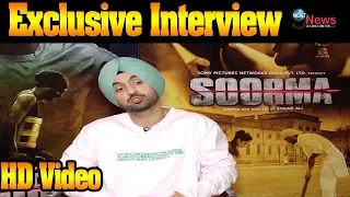 Exclusive Interview Of Diljit Dosanjh For Upcoming Movie Soorma