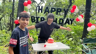 My Birthday Celebration  in Jungle  🥳🎉